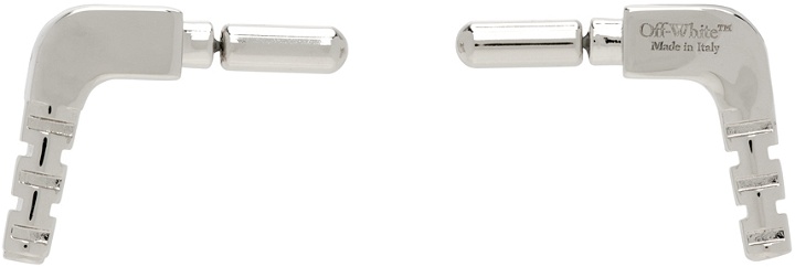 Photo: Off-White Silver Jack Mono Earrings