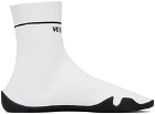 VETEMENTS White Sock Sneakers
