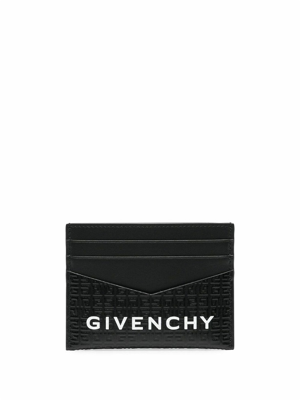 Photo: GIVENCHY - Logo Leather Credit Card Case