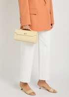 Anya Hindmarch Mortimer Leather Clutch - Yellow Light - One Size