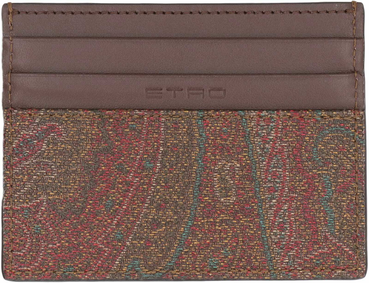 Etro Paisley Card Holder Etro