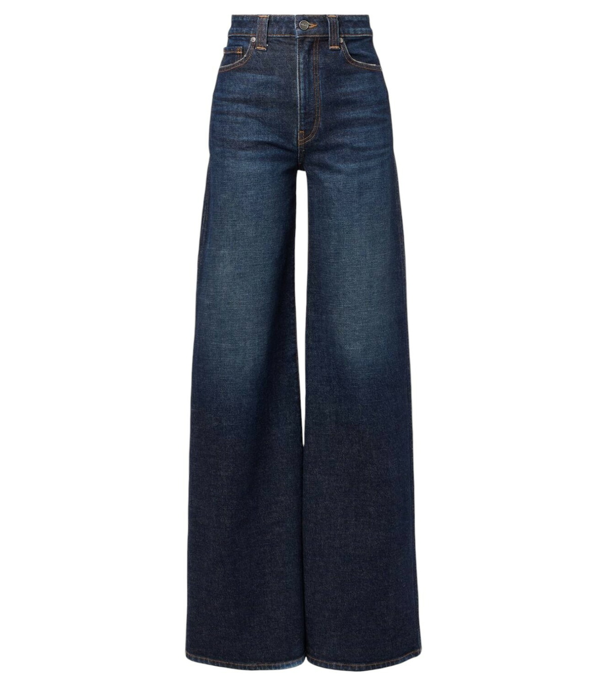 【送料&関税込】Khaite jackie Jeans Jackie low-rise wide-leg jeans in blue - Khaite | Mytheresa