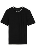 Jacquemus Le T-Shirt Tricot Cotton T-shirt Black