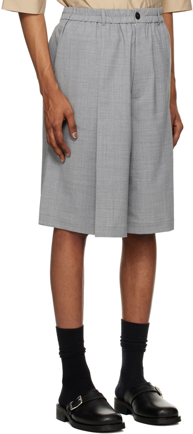 Cordera Gray Tailoring Shorts