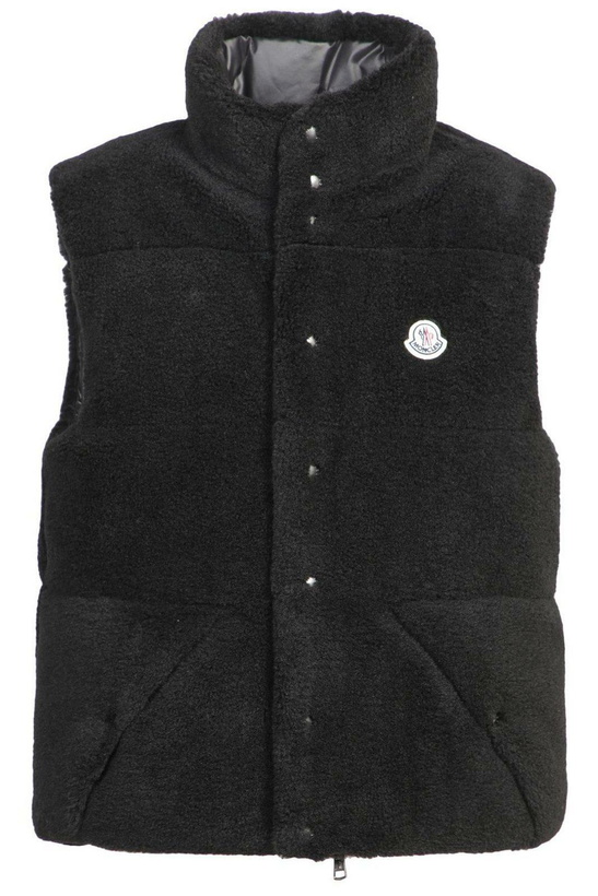 Photo: Moncler Reversible Logo Patch Vest