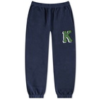 Kenzo Men's K Logo Sweat Pant in Midnight Blue