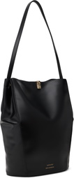Loulou de Saison Black Daya Leather Bucket Bag