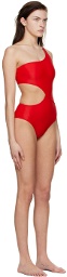 Solid & Striped Red 'The Claudia' One-Piece Swimsuit