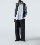 The Row Melchior cotton poplin shirt