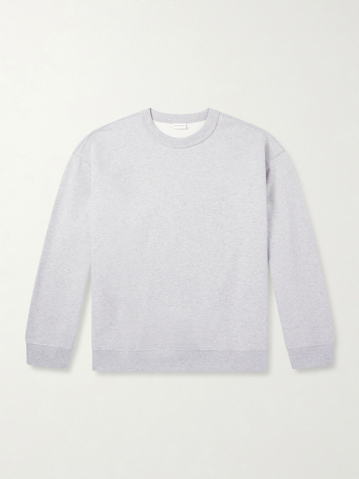 Dries Van Noten - Cotton-Jersey Sweatshirt - Gray