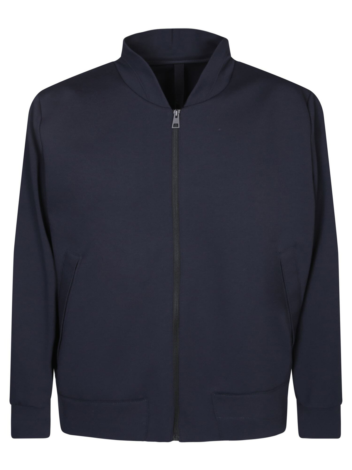 Harris Wharf London Black Techno Bomber Jacket