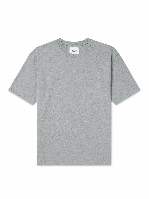Photo: Drake's - Hiking Cotton-Jersey T-Shirt - Gray