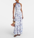 Melissa Odabash Isadora beaded maxi dress
