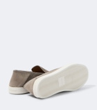Giorgio Armani Suede slip-on shoes