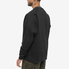 Pleasures Men's Cut-Here Crew Sweat in Black