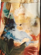 BALMAIN - Painting Printed Ribbed Harem Sweatpants