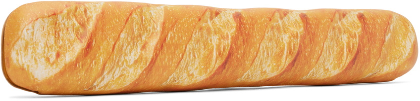 Moschino Tan Baguette Clutch