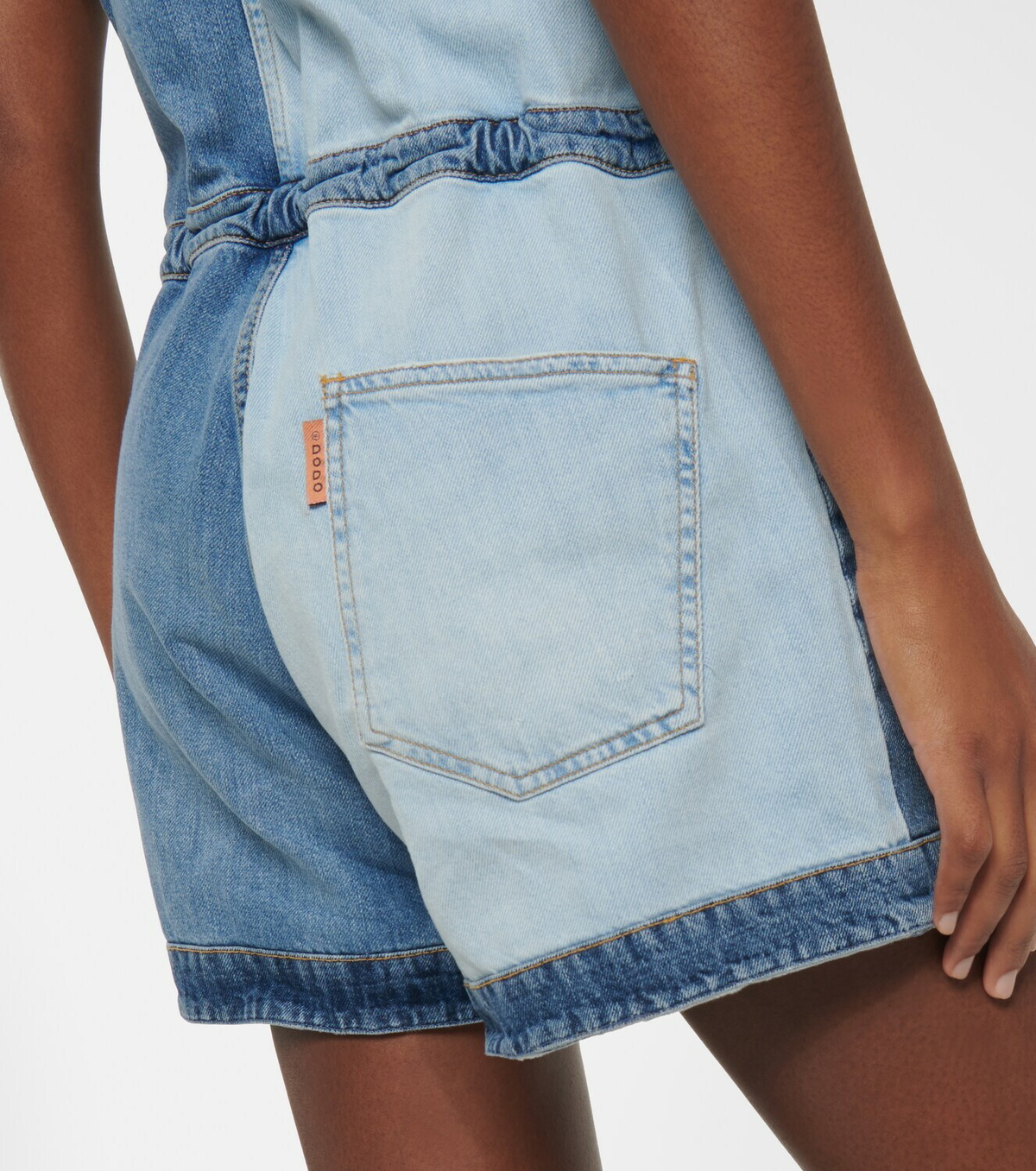 Dodo Bar Or Robinson denim playsuit