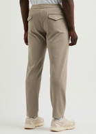 Moncler Tapered-leg Twill Trousers Cream