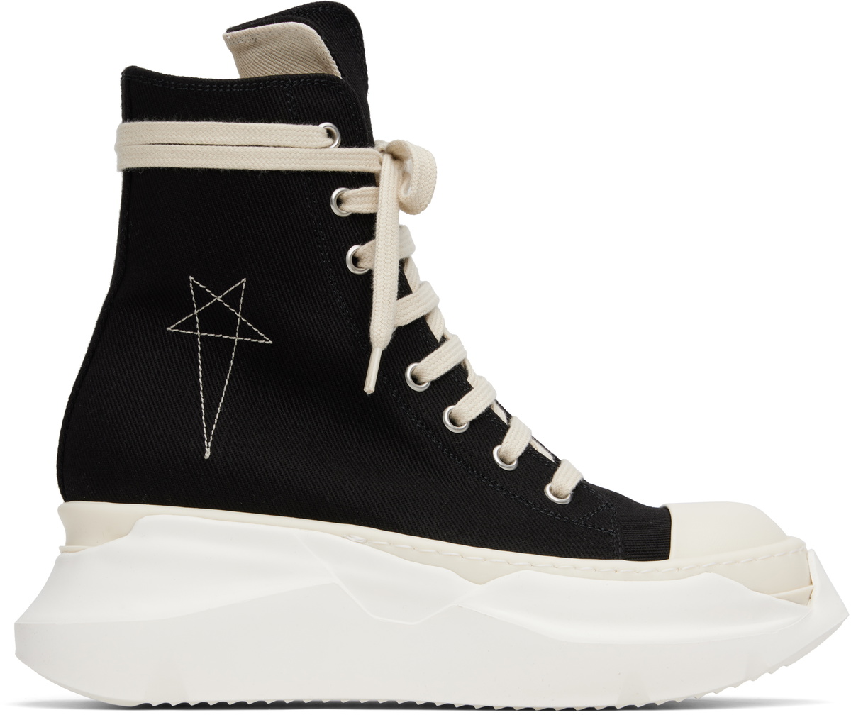 Rick Owens DRKSHDW Abstract Low Sneaker (Dark Dust/Milk