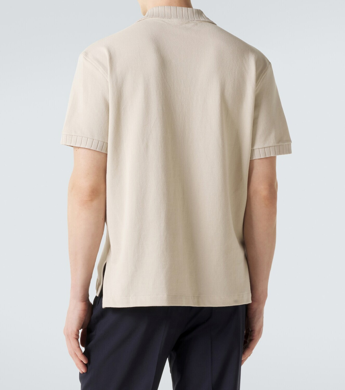 Stòffa Cotton polo shirt