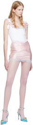 Pristine White Candy Corset Camisole
