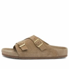 Birkenstock Men's Zürich - Presented by END. in Taupe Suede Exquisite