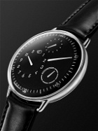 Ressence - Type 1 Automatic 42.7mm Titanium and Leather Watch, Ref. No. TYPE 1B