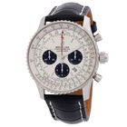 Breitling Navitimer Chronograph Automatic Silver Dial Mens Watch AB0311211G1P2