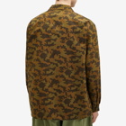 South2 West8 Men's Camouflage Pen Shirt in Olive