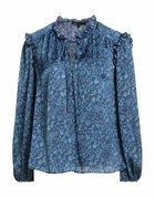 Maje Womens Top in Navy