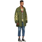 R13 Green Fishtail Parka Jacket