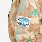 Acne Studios Men's Oleary Camouflage Bomber Jacket in Orange/Green