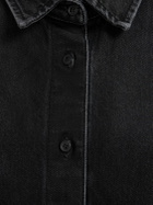 ANNAGRETA Luce Black Wash Denim Shirt