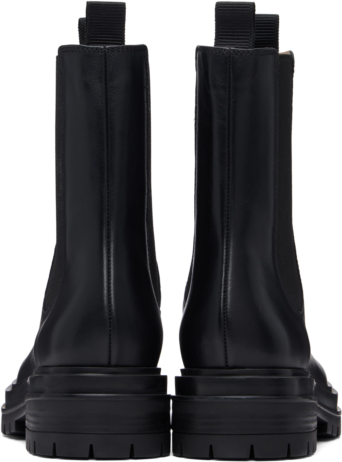 Gianvito Rossi Black Chester Chelsea Boots