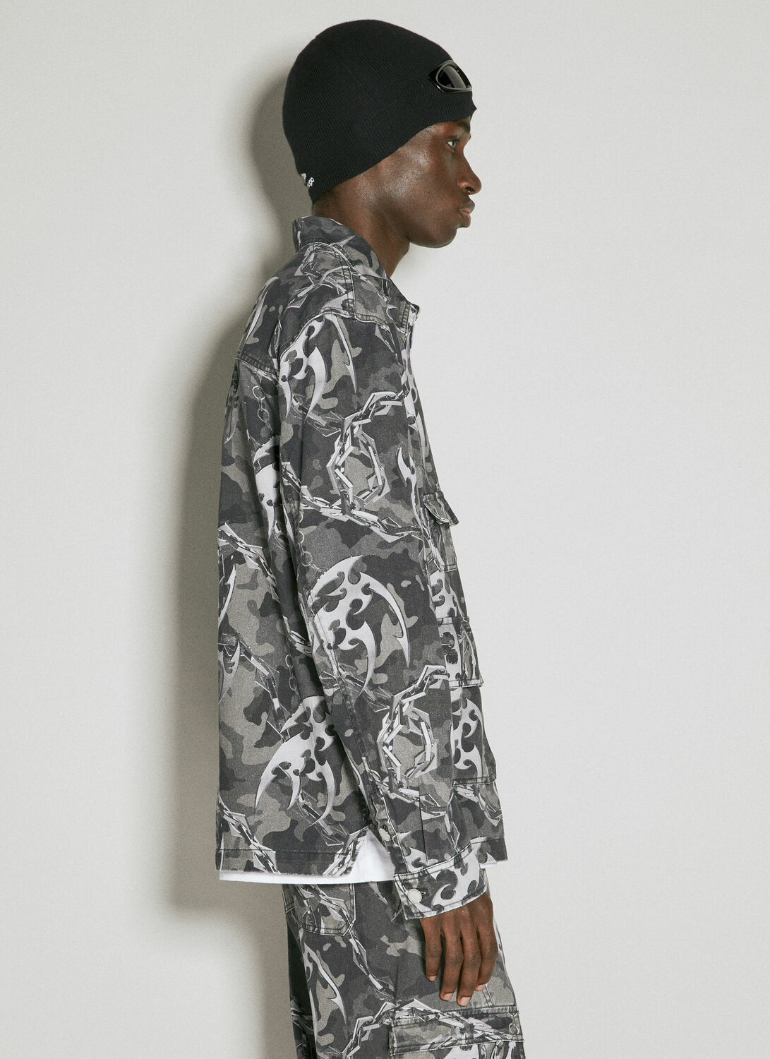 Han Kjøbenhavn Camo Printed Utility Shirt