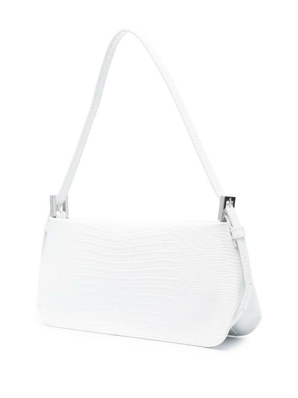 Photo: BY FAR - Dulce Embossed Leather Shoulder Bag
