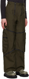 Uncertain Factor Green Ragil Cargo Pants