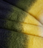 Loewe - Striped mohair and wool blanket