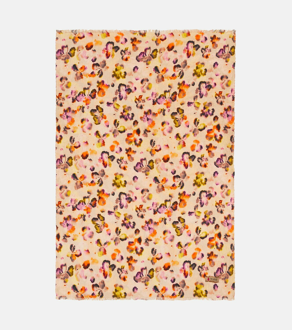 The House of Lyria Firmamento printed linen blanket