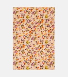 The House of Lyria Firmamento printed linen blanket