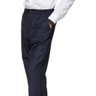 Etro Navy Wool Jogging Trousers
