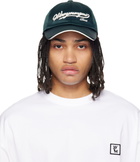 WOOYOUNGMI Green Rope Embroidered Ball Cap
