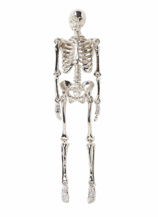 Photo: Dangling Skeleton Earring in Silver