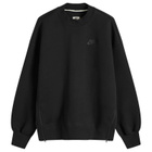 Nike Women's Tech Fleece Oversized Crew Sweat in Black