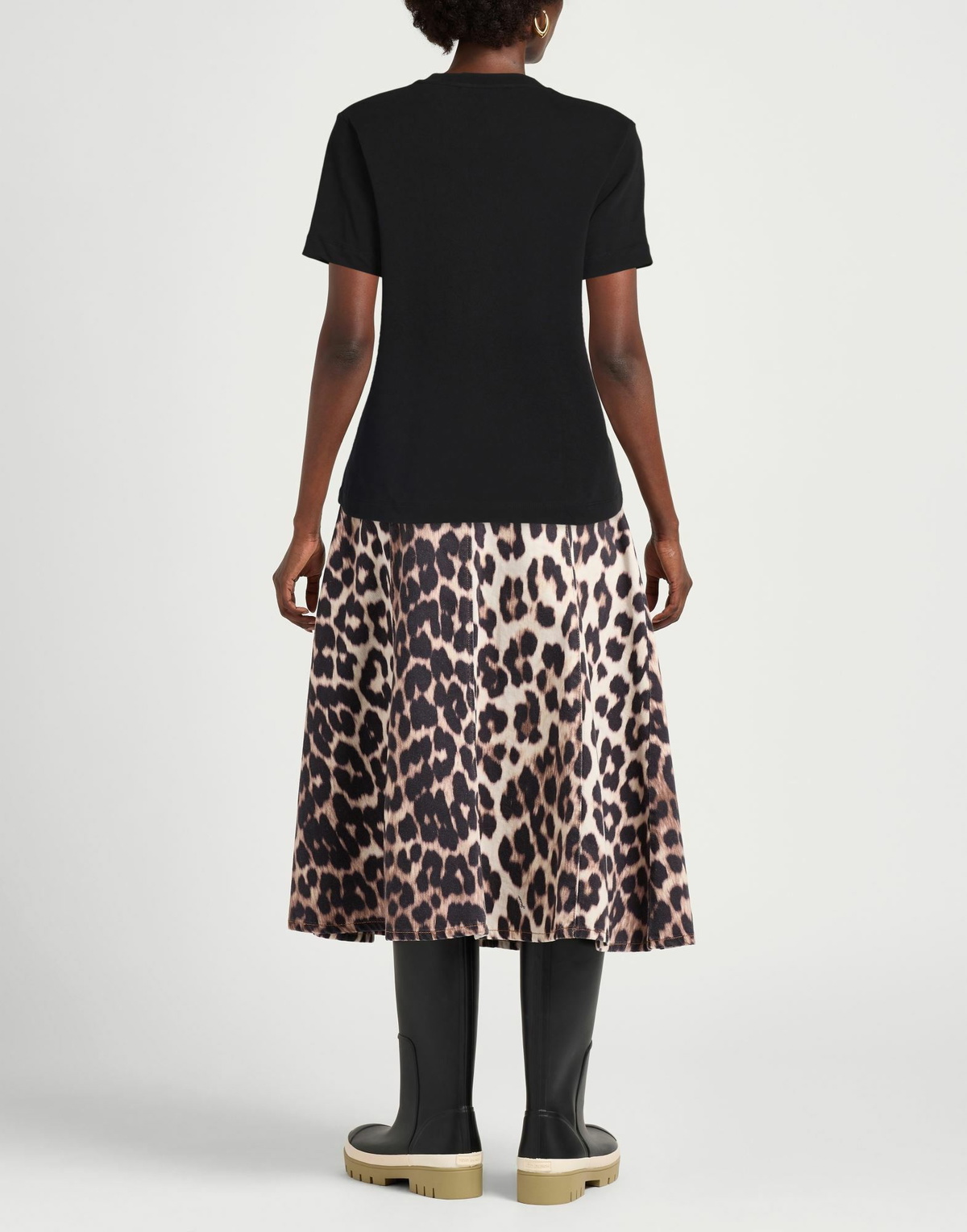 Samsøe Φ Samsøe Womens T-shirt in Black