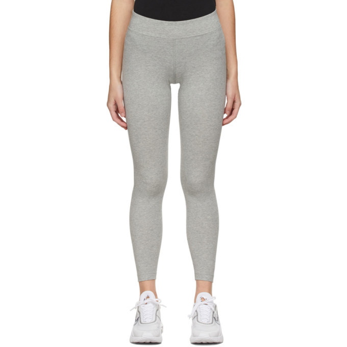 Photo: Nike Grey Sportswear Essential 7/8 Leggings