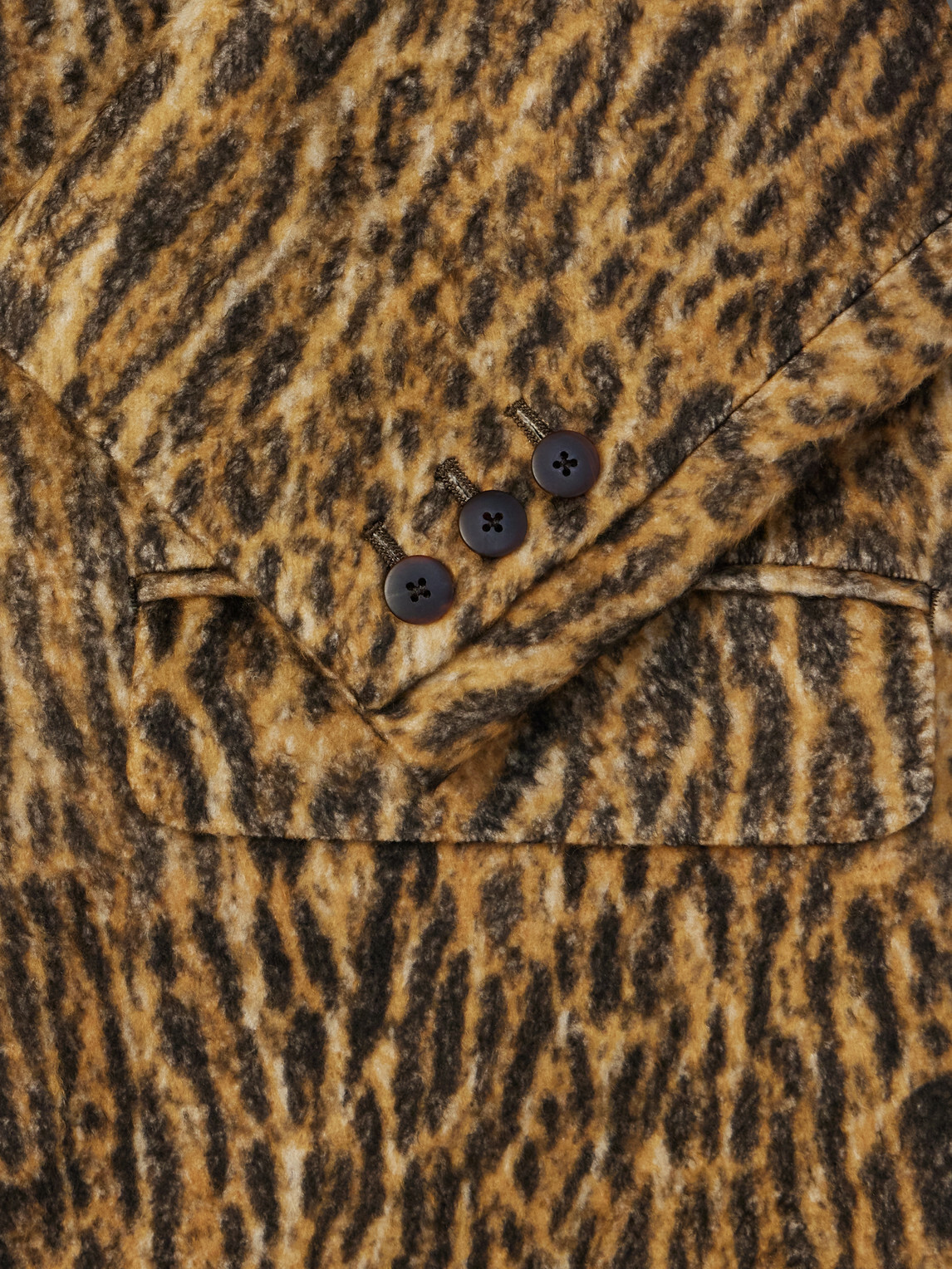 Visvim - Bowen Leopard-Print Silk Blazer - Neutrals