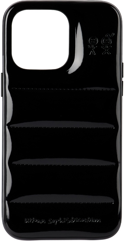 Photo: Urban Sophistication Black 'The Puffer' iPhone 14 Pro Max Case