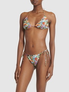 ETRO Printed Lycra Triangle Bikini Set